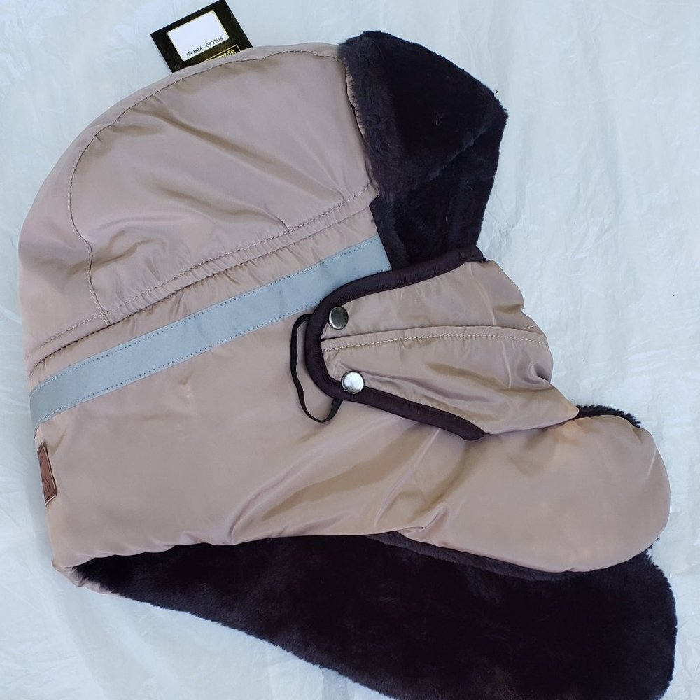 KB Beige Trapper Hat